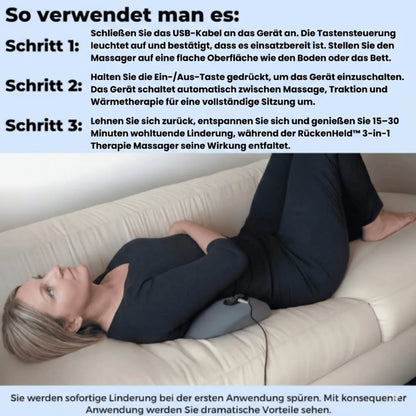 SootheSpine™ / 3-in-1 Therapie